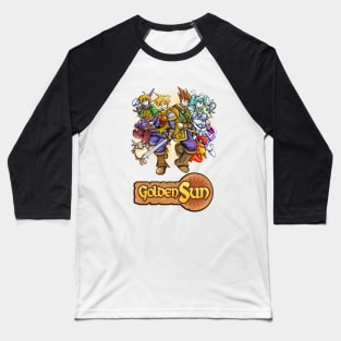 Golden Sun Heroes Baseball T-Shirt